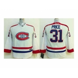 Youth NHL Montreal Canadiens #31 Carey Price white