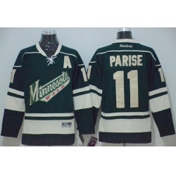 Minnesota Wild #11 Zach Parise Green Stitched NHL Jersey