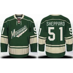 Minnesota Wild 51# Sheppard GREEN