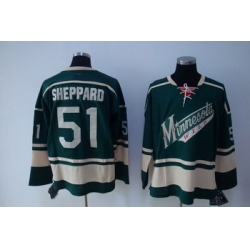 Minnesota Wild 51 sheppard green Jerseys