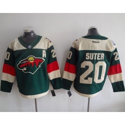 Wild #20 Ryan Suter Green 2016 Stadium Series Stitched NHL Jersey