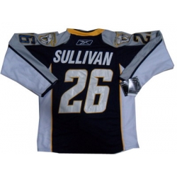 Nashville Predators #26 Steve Sullivan Dark Blue Jersey Ice Hockey Jerseys
