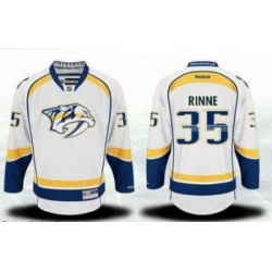 Nashville Predators #35 Pekka Rinne White NHL Jerseys