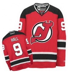 Devils #9 Taylor Hall Red Stitched NHL Jersey