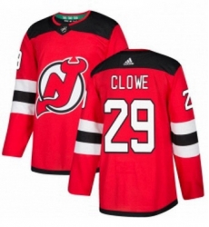 Mens Adidas New Jersey Devils 29 Ryane Clowe Premier Red Home NHL Jersey 