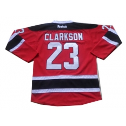 NHL Jerseys New Jersey Devils #23 Clarkson red-black Jerseys