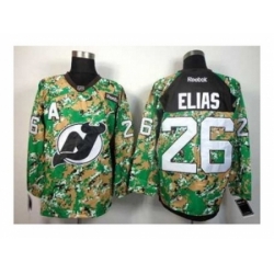 NHL Jerseys New Jersey Devils #26 Elias camo[patch A]