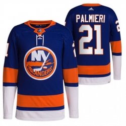 Men New York Islanders 21 Kyle Palmieri Royal Stitched Jersey