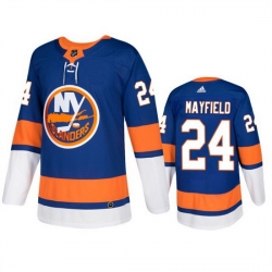 Men New York Islanders 24 Scott Mayfield Royal Stitched Jersey