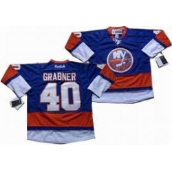 NHL New York Islanders #40 Michael Grabner Baby Blue Home Jerseys