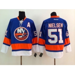 NHL New York Islanders #51 nielsen blue-orange jerseys