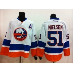 NHL New York Islanders #51 nielsen white jerseys