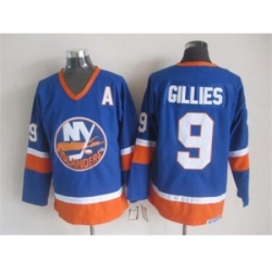 NHL New York Islanders 9 Gillies blue jerseys