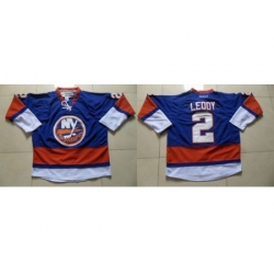 New York Islanders #2 Nick Leddy Baby Blue Stitched NHL Jersey