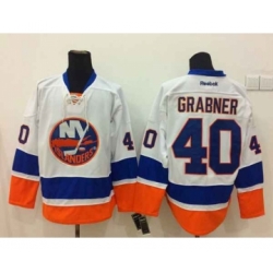 nhl jerseys new york islanders #40 grabner white