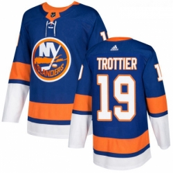 Youth Adidas New York Islanders 19 Bryan Trottier Authentic Royal Blue Home NHL Jersey 