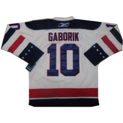 2012 Winter classic jersey New York Rangers 10 Marian Gaborik Cream Color-ice Hockey jerseys