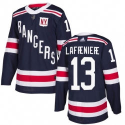 Men New York Rangers 13 Alexis Lafreni E8re Navy Winter Classic Home Stitched Jersey