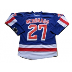 NHL Jerseys New York Rangers #27 Mcdonagh LT Blue Jerseys