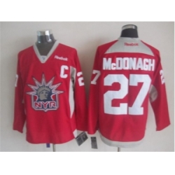 NHL New York Rangers 27 Ryan McDonagh red Jerseys