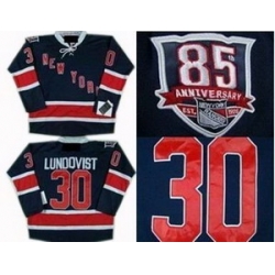 NY Rangers 30 H.Lundqvist jerseys 85TH jersey DK blue