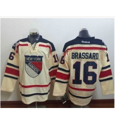 New York Rangers #16 Derick Brassard Cream 2012 Winter Classic Stitched NHL Jersey
