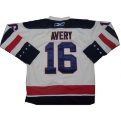 New York Rangers #16 Sean Avery Cream 2012 Winter Classic White Hockey Jersey