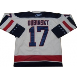 New York Rangers #17 Brandon Dubinsky Cream 2012 Winter Classic White NHL Jerseys