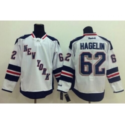 New York Rangers #62 Carl Hagelin White 2014 Stadium Series Stitched NHL Jersey