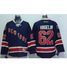 nhl jerseys new york rangers #62 hagelin dk.blue[85th]