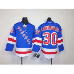 Youth NHL New York Rangers #30 lundqvist lt.blue