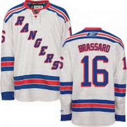 Youth New York Rangers 16 Derick Brassard Hockey Jerseys white Bbrassard Jerseys