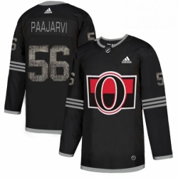 Men's Adidas Ottawa Senators #56 Magnus Paajarvi Black 1 Authentic Classic Stitched NHL Jersey
