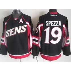 Ottawa Senators 19 Jason Spezza Black NHL Jerseys