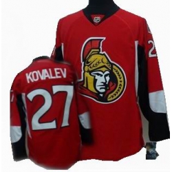 Ottawa Senators #27 KOVALEV red Jersey