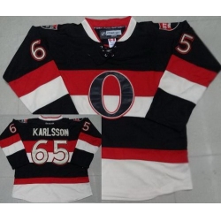 Ottawa Senators 65 Erik Karlsson Black
