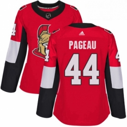 Womens Adidas Ottawa Senators 44 Jean Gabriel Pageau Premier Red Home NHL Jersey 