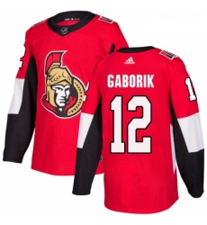 Youth Adidas Ottawa Senators 12 Marian Gaborik Premier Red Home NHL Jersey 