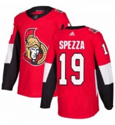 Youth Adidas Ottawa Senators 19 Jason Spezza Authentic Red Home NHL Jersey 