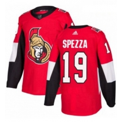 Youth Adidas Ottawa Senators 19 Jason Spezza Authentic Red Home NHL Jersey 