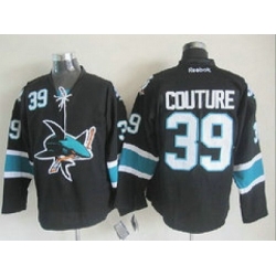 NHL Jerseys San Jose Sharks #39 couture black