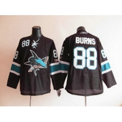 NHL Jerseys San Jose Sharks #88 burns black