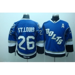 Tampa Bay Lightning 26 ST.louis blue  jerseys bolts A patch
