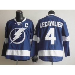 Tampa Bay Lightning 4 lecavalier blue jerseys with C Patch
