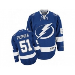 nhl jerseys tampa bay lightning #51 filppula blue