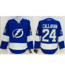 Kids Tampa Bay Lightning #24 Ryan Callahan Royal Blue NHL Jersey