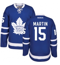 Maple Leafs #15 Matt Martin Blue New Stitched NHL Jersey