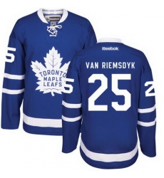 Maple Leafs #25 James Van Riemsdyk Blue New Stitched NHL Jersey