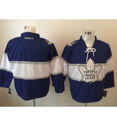 Maple Leafs Blank Blue 2017 Centennial Classic Reebok Jersey