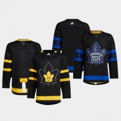 Men Toronto Maple Leafs Black Blank Alternate Premier Breakaway Reversible Stitched jersey